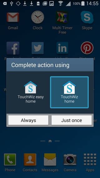 what is touchwiz home